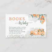 Kleine Süsse Baby Duschbücher für Baby Begleitkarte (Vorderseite)