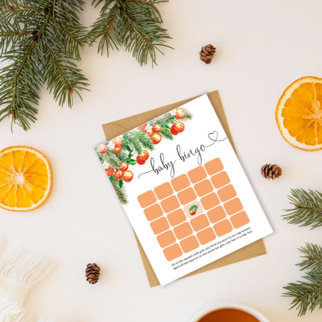 Kleine Süsse Baby Dusche Bingo Spielkarte (Von Creator hochgeladen)