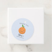 Kleine Süsse Baby Dusche Blue Clementine Geschenkanhänger (Beispiel)
