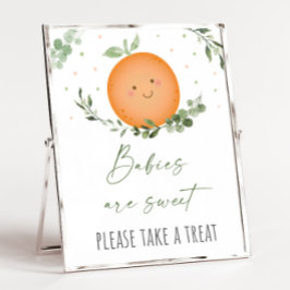 Kleine Süsse Baby Dusche Leckerei Zeichen Poster