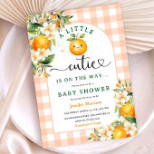 Kleine Süsse Baby Duwer Citrus Gender Neutral Einladung