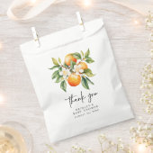 Kleine Süsse Baby Duwer Gefallen Bags Citrus Orang Geschenktütchen (Ausgeschnitten)