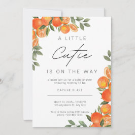 Kleine Süsse Baby Duwer Gender neutrale Einladung