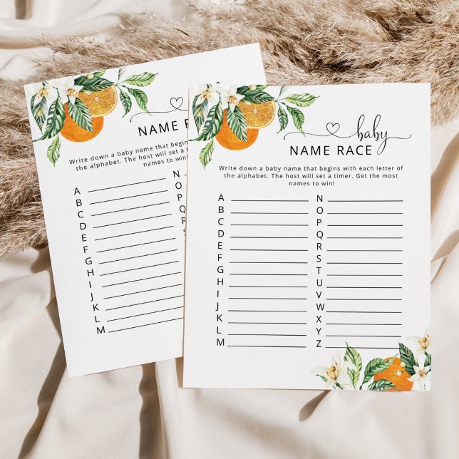 Kleine Süsse Baby Name Race (Von Creator hochgeladen)