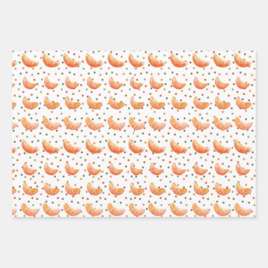 KLEINE SÜSSE BABY SHOWER PATTERN GESCHENKPAPIER SET (Vorderseite 2)