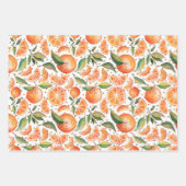 KLEINE SÜSSE BABY SHOWER PATTERN GESCHENKPAPIER SET (Vorderseite)