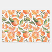 KLEINE SÜSSE BABY SHOWER PATTERN GESCHENKPAPIER SET (Vorderseite 3)