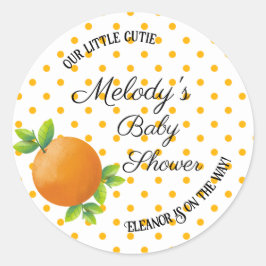 Kleine Süsse Baby Shower Stickers