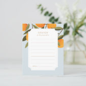 Kleine Süsse Babyduschberatung für Eltern-Card (Stehend Vorderseite)