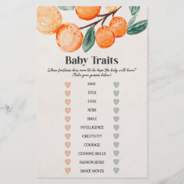 Kleine Süsse Babydusche Babyspuren