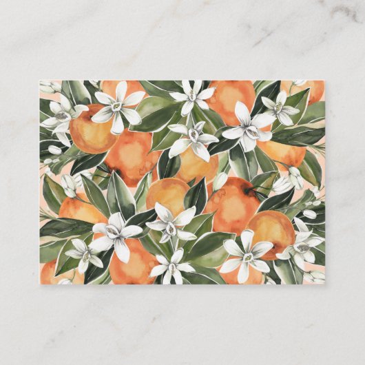 Kleine Süsse Babydusche Begleitkarte (Rückseite)