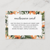 Kleine Süsse Babydusche Begleitkarte (Vorderseite)