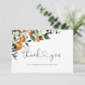 Kleine Süsse Babydusche danke Karte (Stehend Vorderseite)