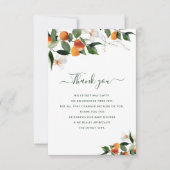 Kleine Süsse Babydusche Dankeschön Karte (Vorderseite)