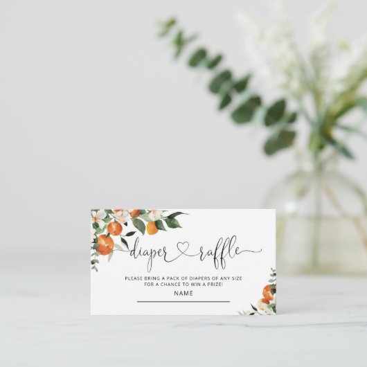 Kleine Süsse Babydusche-Degustationskarte Begleitkarte (Stehend Vorderseite)