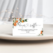 Kleine Süsse Babydusche-Degustationskarte Begleitkarte