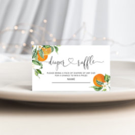 Kleine Süsse Babydusche-Degustationskarte Begleitkarte