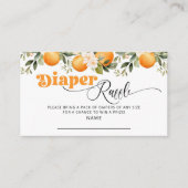 Kleine Süsse Babydusche-Degustationskarte Begleitkarte (Vorderseite)