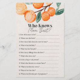 Kleine Süsse Babydusche, die Mama am besten kennt