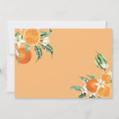 Kleine Süsse Babydusche Einladung (Rückseite)