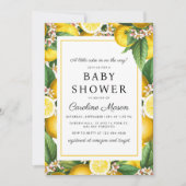 Kleine Süsse Babydusche Einladung (Vorderseite)