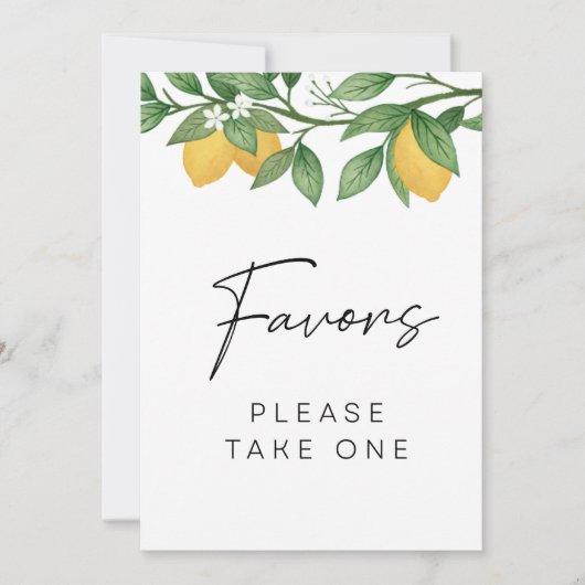 Kleine süße Babydusche Favoritenzeichen Einladung (Vorderseite)