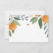 Kleine Süsse Babydusche Flat Danke Karte (Rückseite)