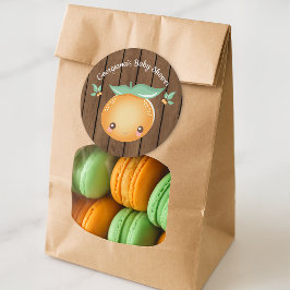 Kleine Süsse Babydusche Klassischer Rundaufkleber Runder Aufkleber