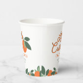 Kleine Süsse Babydusche Party Cups - Clementine C Pappbecher (Rechts)