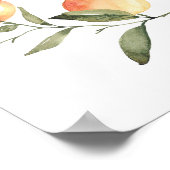 Kleine Süsse Babydusche Poster (Ecke)