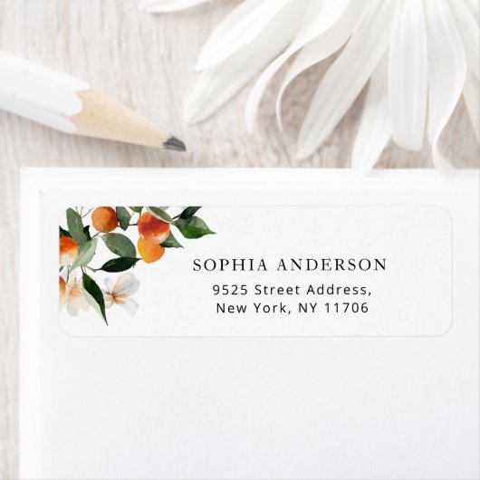 Kleine Süsse Babydusche Rücksendeadresse (Insitu)