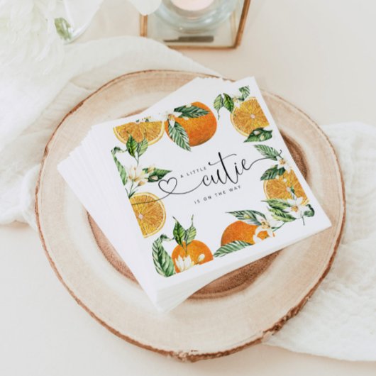 Kleine Süsse Babydusche Serviette