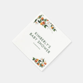 Kleine Süsse Babydusche Serviette