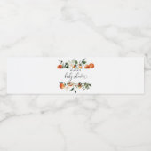 Kleine Süsse Babydusche Wasserflasche Wasserflaschenetikett (Einzelnes Label)