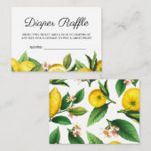 Kleine Süsse Babydusche Windelwanne Begleitkarte (Vorne/Hinten)