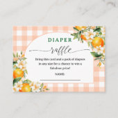 Kleine Süsse Babydusche Windelwaschkarten Begleitkarte (Vorderseite)