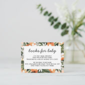 Kleine Süsse Babyduschenbuchkarten Begleitkarte (Stehend Vorderseite)