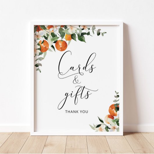 Kleine Süsse Babyduschkarten und Geschenkschild Poster