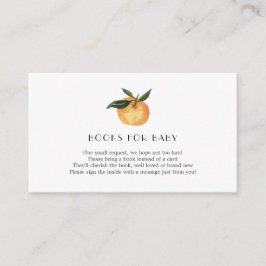 Kleine Süsse Bücher für Babysteckkarte Begleitkarte