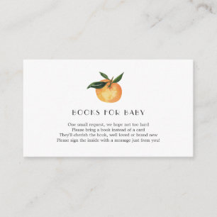 Kleine Süsse Bücher für Babysteckkarte Begleitkarte