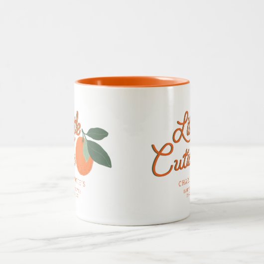 Kleine Süsse Clementine Baby Dusche Gefallen Tasse (Mittel)