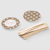 Kleine Süsse Clementine Neutral Baby Dusche Fächer (Non-assembled)