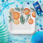 Kleine Süsse Clementine Party Paper Teller (Party)