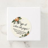 Kleine Süsse Clementine POP IT BABY Duschkabine Geschenkanhänger (Beispiel)