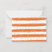 Kleine Süsse danke Mitteilungskarte (Rückseite)