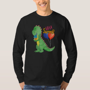 Kleine süße Dinosaurier mit Limonade Erfrischung f T-Shirt