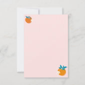 Kleine Süsse Einladung zum ersten Geburtstag (Rückseite)