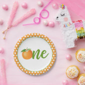 Kleine Süsse Erstgeburtsplatte - oder Punkte Pappteller (Party)