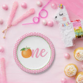 Kleine Süsse Erstgeburtsplatte - PK Dots Pappteller (Party)