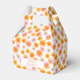 Kleine Süsse farbenfrohe Daisy Pattern Kinderdusch Geschenkschachtel
